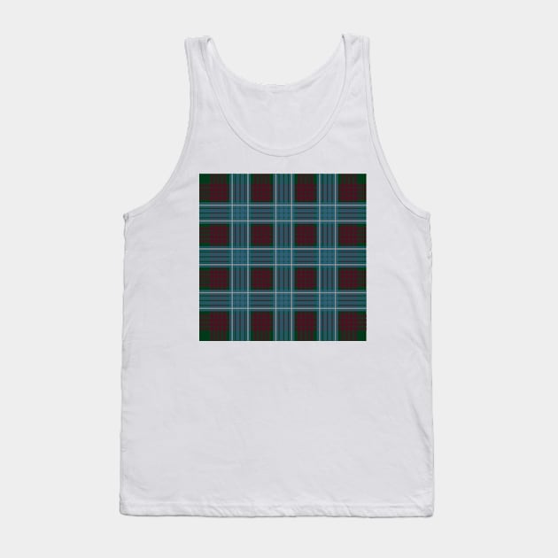 DunBroch Merida Tartan Plaid Mask Tank Top by Tomorrowland Arcade